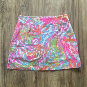 Lilly Pulitzer Marigold Skort Scuba to Cuba